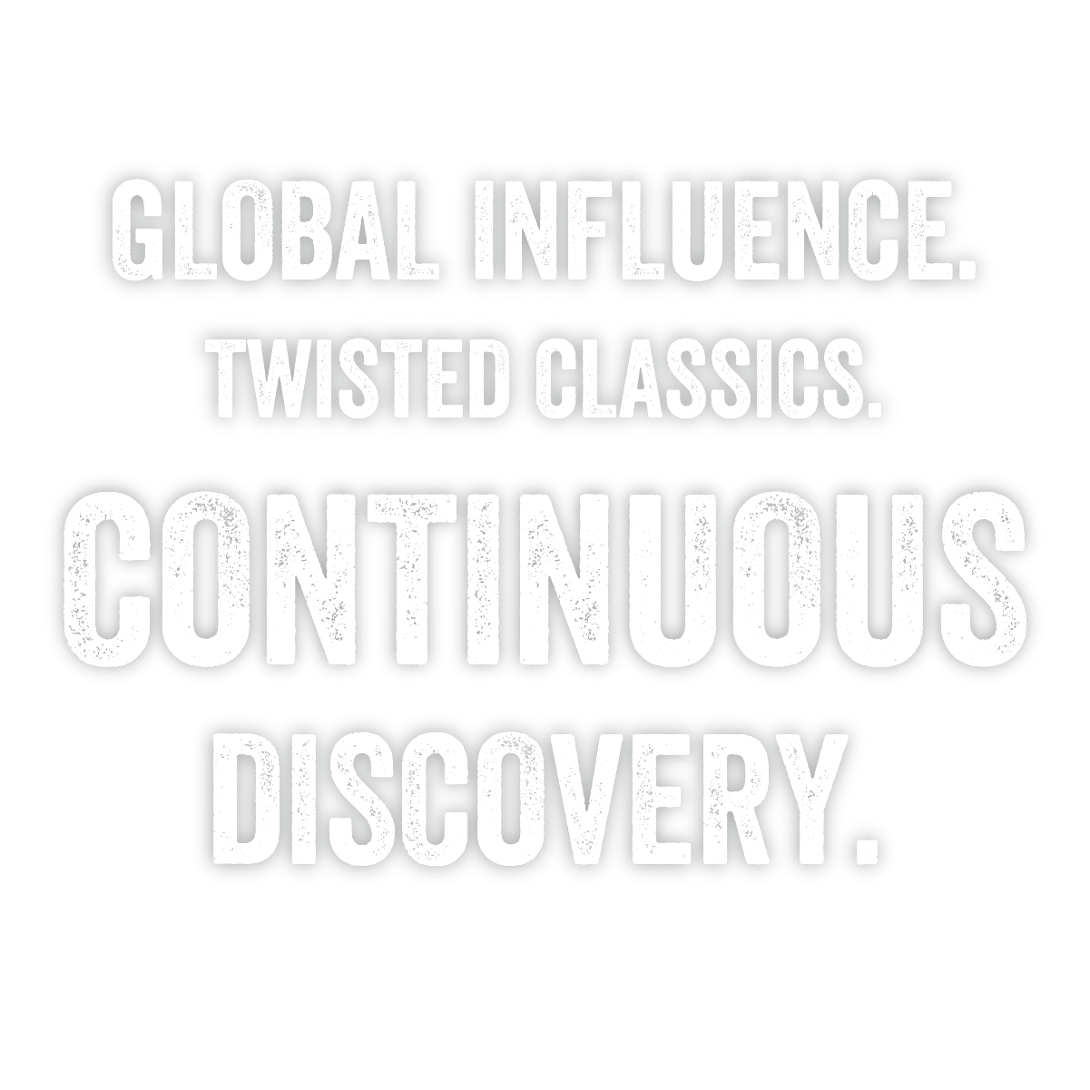 Influencia Global. Clásicos con un Twist. Descubrimiento Continuo - Yard House Costa Rica