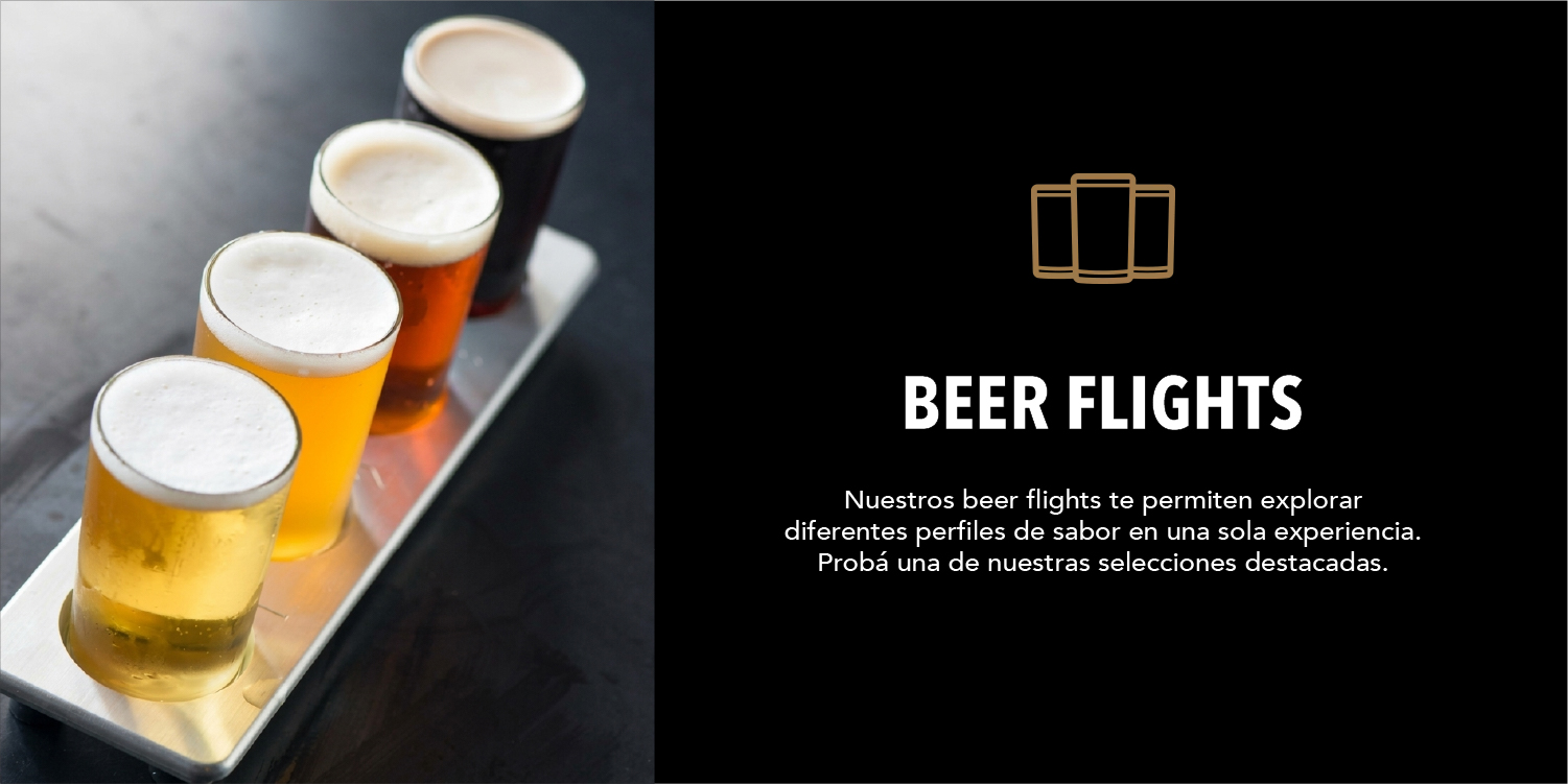 Beer Flights - Yard House Costa Rica