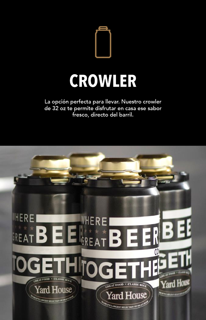 Crowler - Yard House Costa Rica