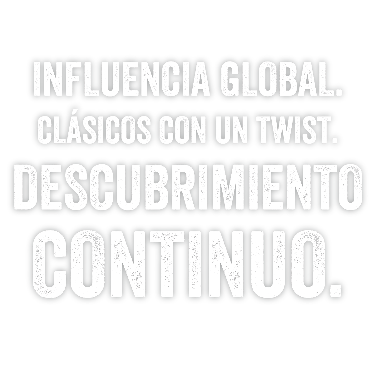 Influencia Global. Clásicos con un Twist. Descubrimiento Continuo - Yard House Costa Rica