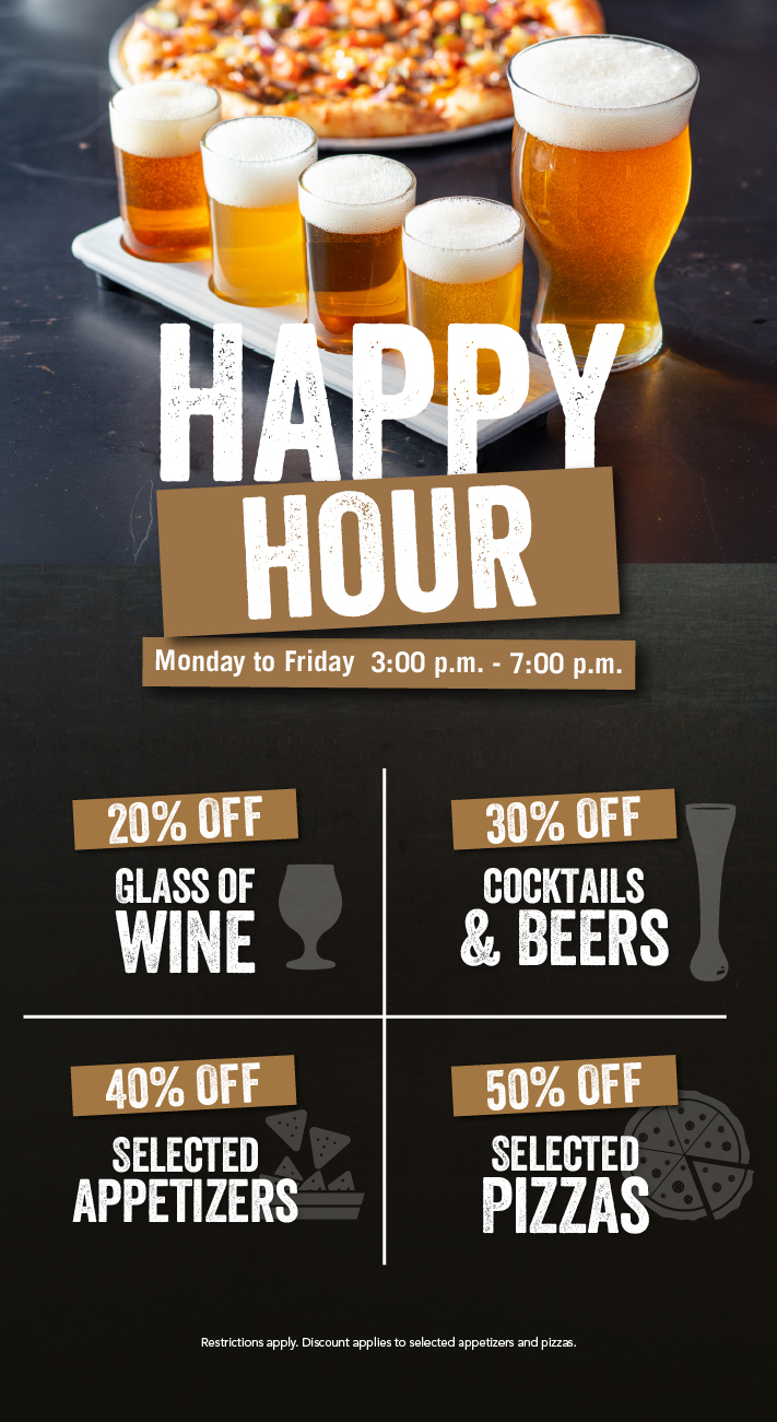 Happy Hour 3pm a 7pm - Yard House Costa Rica